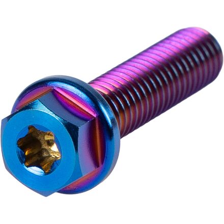 Titanium Bolts M6 M8 Burnt Blue