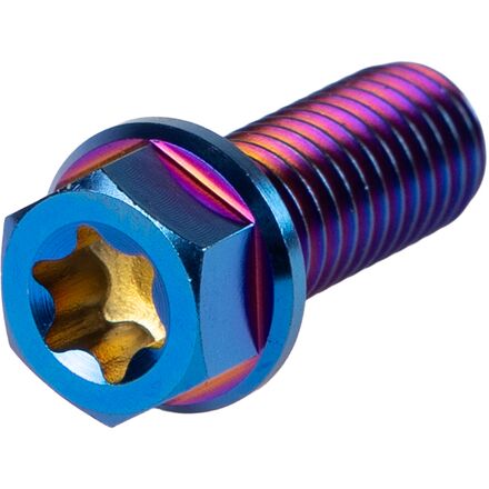 Titanium Bolts M6 M8 Burnt Blue