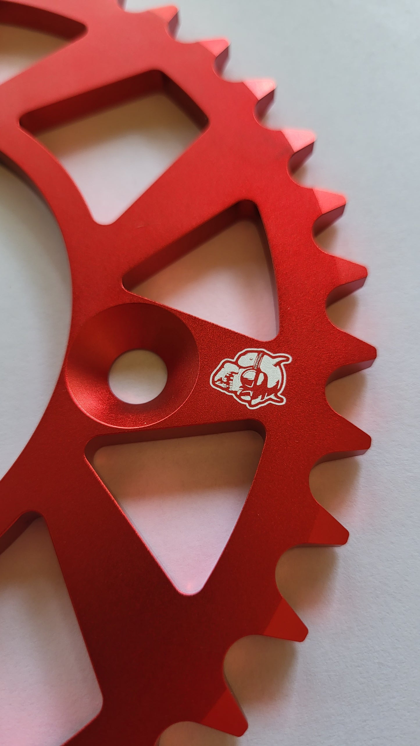 REAR SPROCKET ALUMINUM RACE SPEC HONDA CRF110 2019+ RED