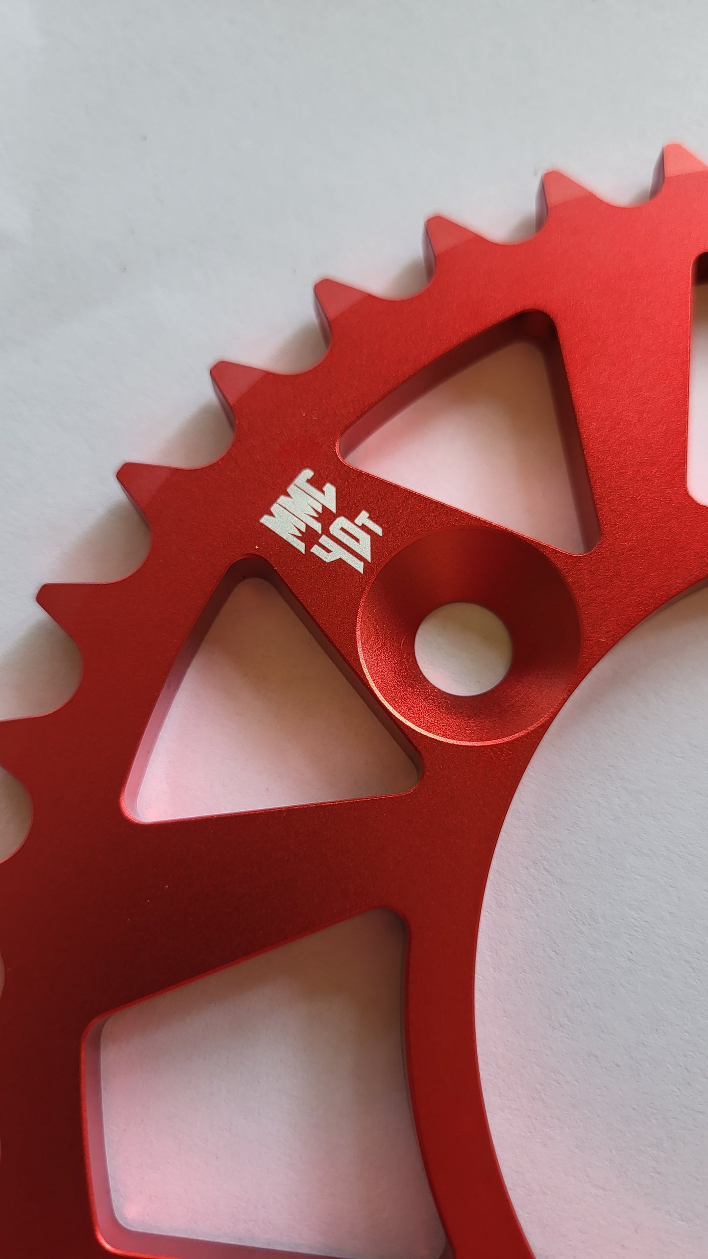 REAR SPROCKET ALUMINUM RACE SPEC HONDA CRF110 2019+ RED