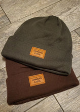 Load image into Gallery viewer, MMC BEANIE CAP W/ LEATHER PATCH

