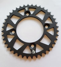 Load image into Gallery viewer, REAR SPROCKET ALUMINUM RACE SPEC HONDA CRF110 2019+ BLACK
