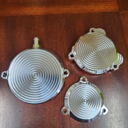 MINIMOTO CARTEL KAWASAKI KLX 140 BILLET ENGINE COVER SET