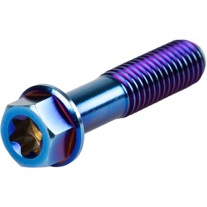 Titanium Bolts M6 M8 Burnt Blue