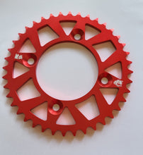 Load image into Gallery viewer, REAR SPROCKET ALUMINUM RACE SPEC HONDA CRF110 2019+ RED
