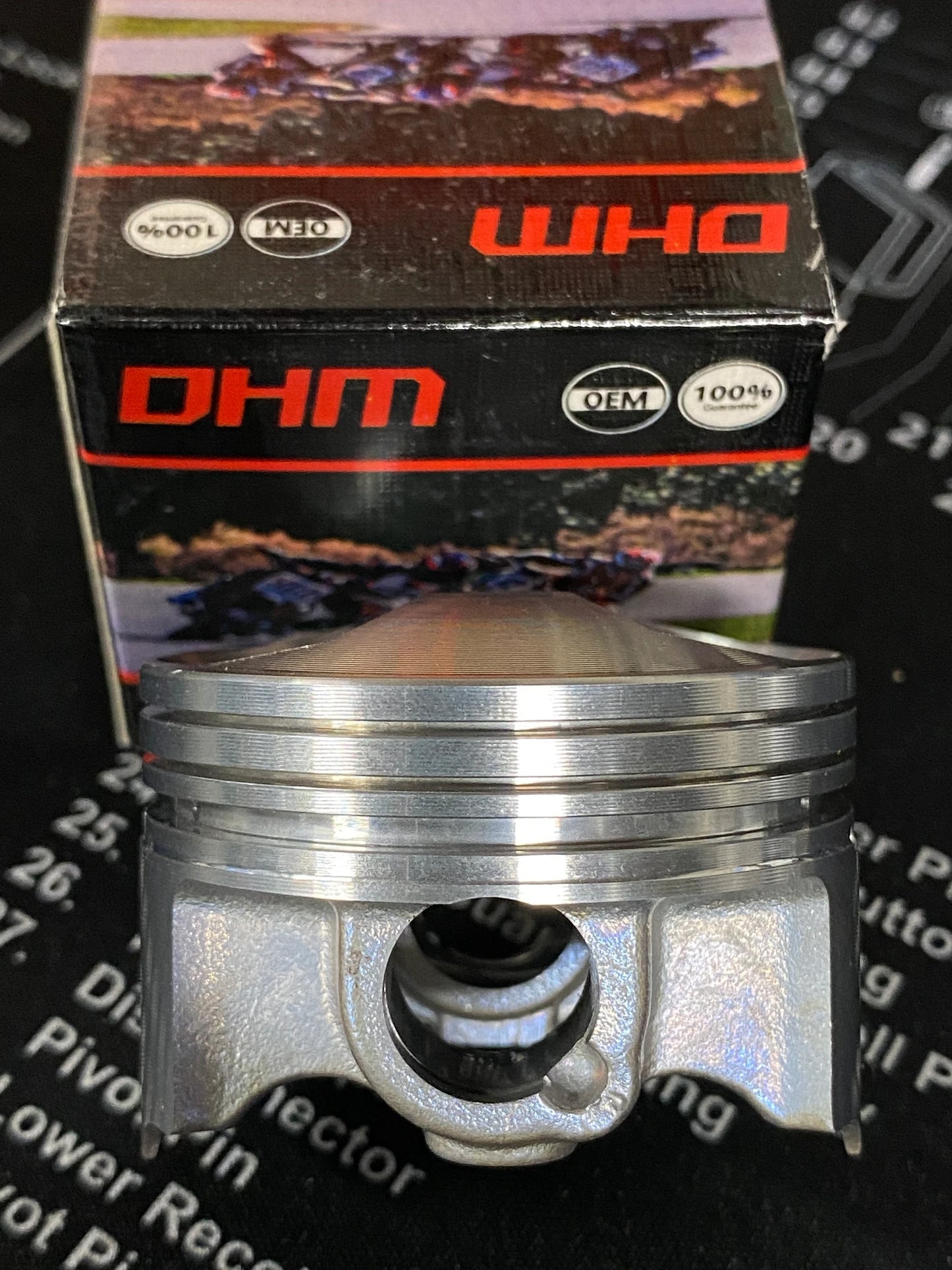 DHM High Compression Piston Stock Bore Honda CRF110