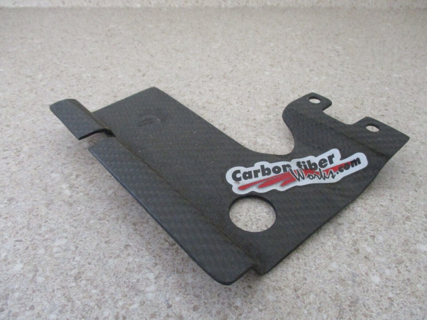 CARBON FIBER WORKS CARBURETOR HEAT SHIELD GUARD KLX110